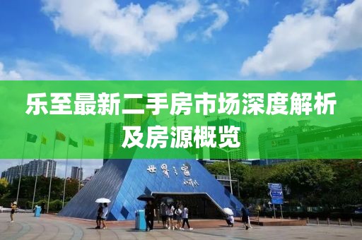 樂至最新二手房市場深度解析及房源概覽