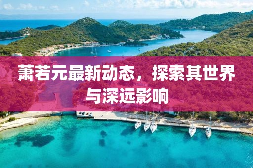 蕭若元最新動態，探索其世界與深遠影響