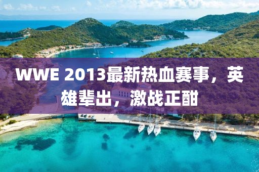WWE 2013最新熱血賽事,英雄輩出,激戰正酣