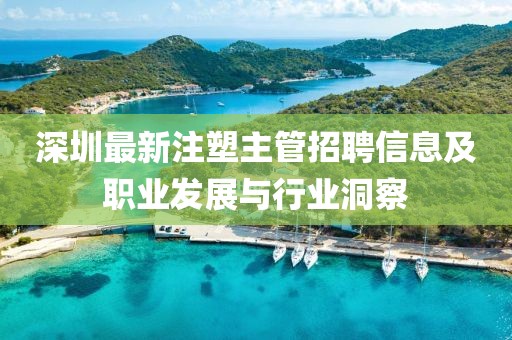 深圳最新注塑主管招聘信息及職業(yè)發(fā)展與行業(yè)洞察