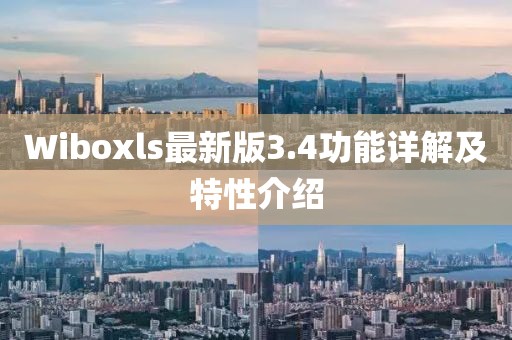 Wiboxls最新版3.4功能詳解及特性介紹