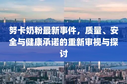 努卡奶粉最新事件,質量、安全與健康承諾的重新審視與探討