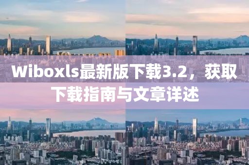Wiboxls最新版下載3.2，獲取下載指南與文章詳述