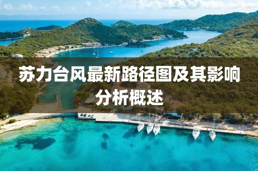 蘇力臺風最新路徑圖及其影響分析概述