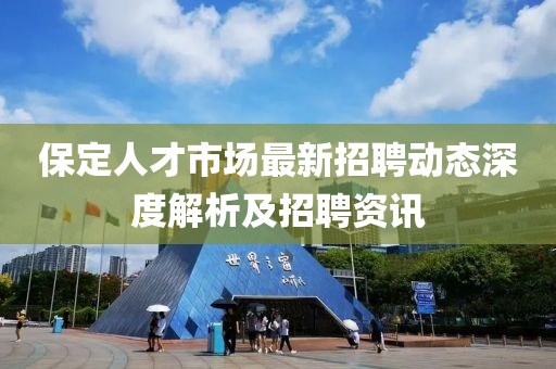保定人才市場最新招聘動態深度解析及招聘資訊