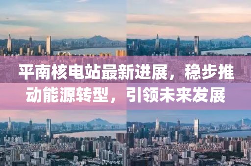 平南核電站最新進展,穩步推動能源轉型,引領未來發展