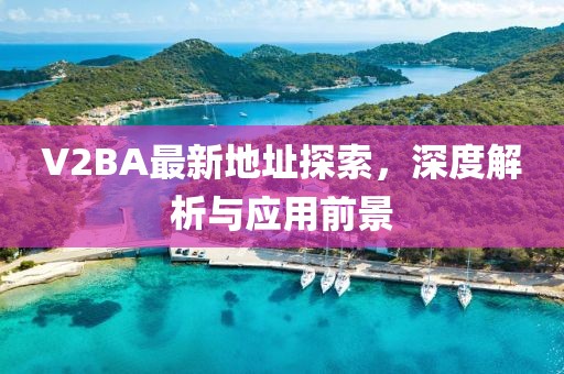 V2BA最新地址探索，深度解析與應用前景