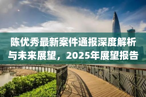 陳優(yōu)秀最新案件通報深度解析與未來展望，2025年展望報告