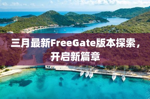 三月最新FreeGate版本探索,開啟新篇章