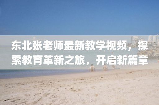 東北張老師最新教學視頻，探索教育革新之旅，開啟新篇章