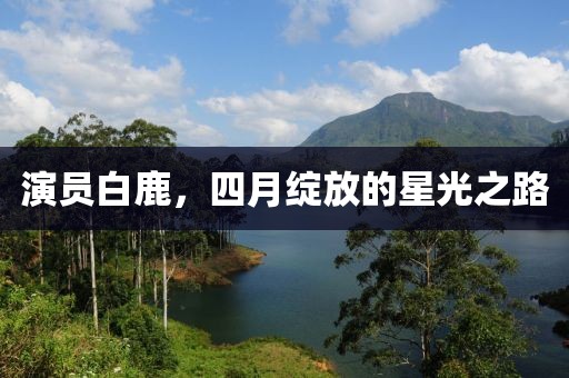 演員白鹿，四月綻放的星光之路