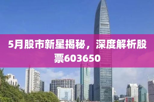 5月股市新星揭秘,深度解析股票603650