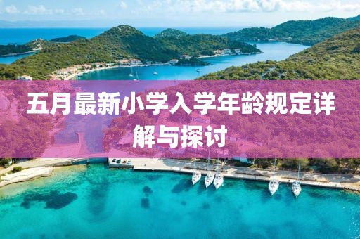 五月最新小學(xué)入學(xué)年齡規(guī)定詳解與探討