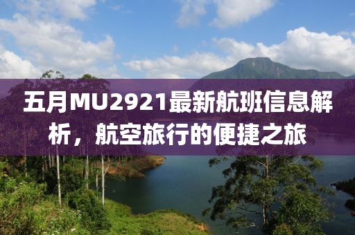 五月MU2921最新航班信息解析，航空旅行的便捷之旅