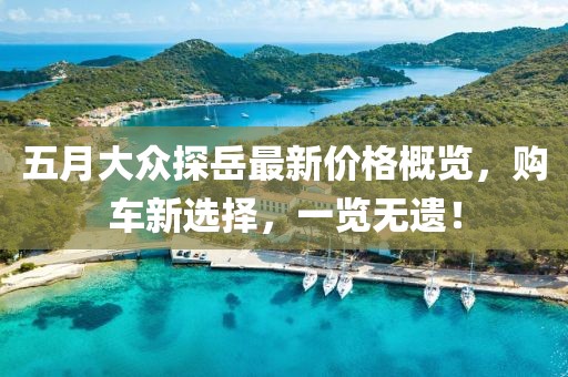 五月大眾探岳最新價(jià)格概覽，購車新選擇，一覽無遺！