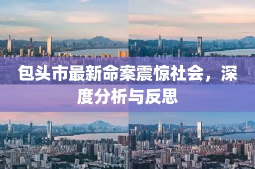 包頭市最新命案震驚社會，深度分析與反思