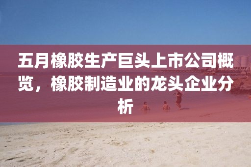 五月橡膠生產巨頭上市公司概覽，橡膠制造業的龍頭企業分析