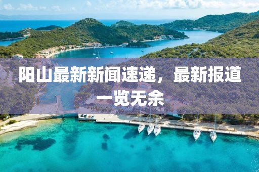 陽山最新新聞速遞，最新報道一覽無余