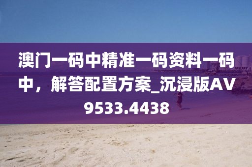 澳門一碼中精準一碼資料一碼中，解答配置方案_沉浸版AV9533.4438