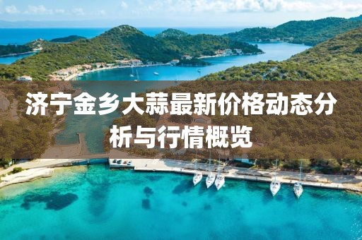 濟寧金鄉大蒜最新價格動態分析與行情概覽