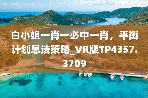 白小姐一肖一必中一肖,平衡計(jì)劃息法策略_VR版TP4357.3709