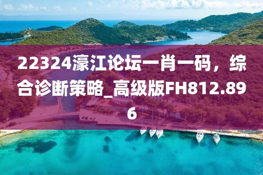 22324濠江論壇一肖一碼,綜合診斷策略_高級版FH812.896